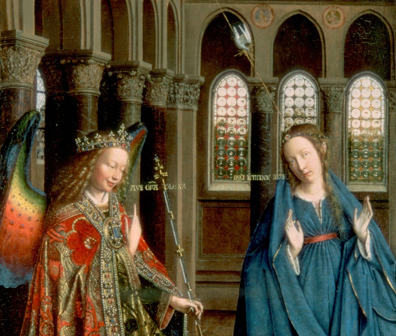 Anunciación de Jan van Eyck, Washington DC de Jan van Eyck