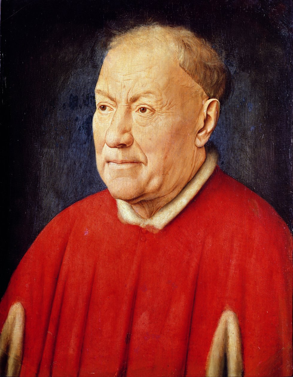 Retrato del Cardenal Albergati de Jan van Eyck