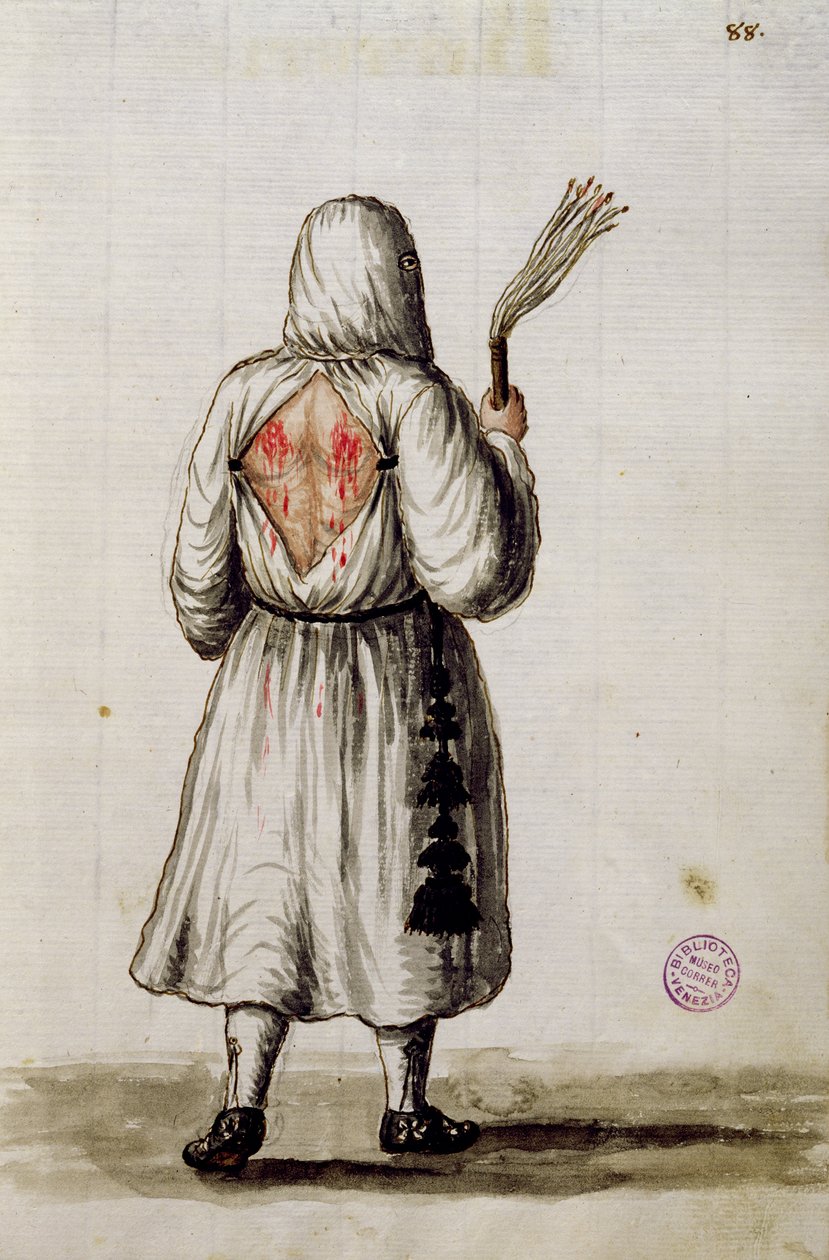 Un flagelante de Jan van Grevenbroeck