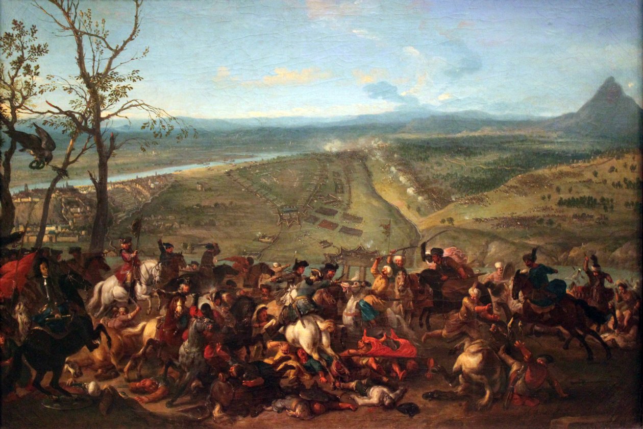 El príncipe Eugenio de Saboya captura Belgrado el 16 de agosto de 1717 de Jan van Huchtenburgh