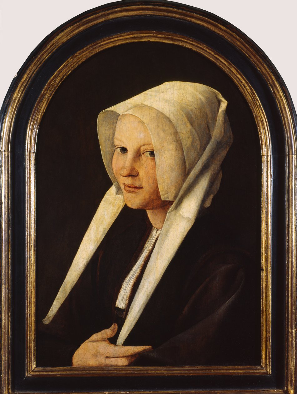 Retrato de Agatha van Schoonhoven, 1529 de Jan van Scorel