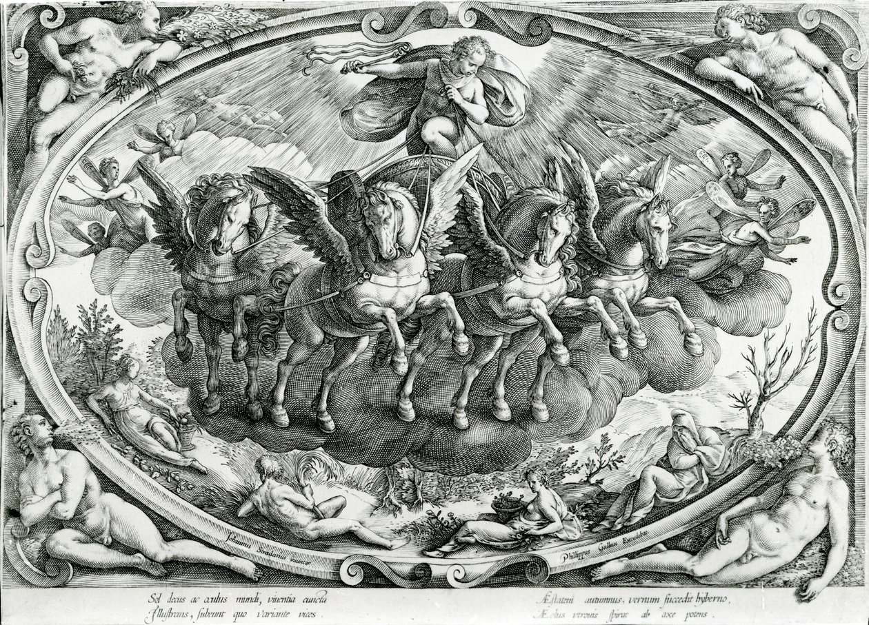 El Sol, siglo XVI de Jan van der Straet