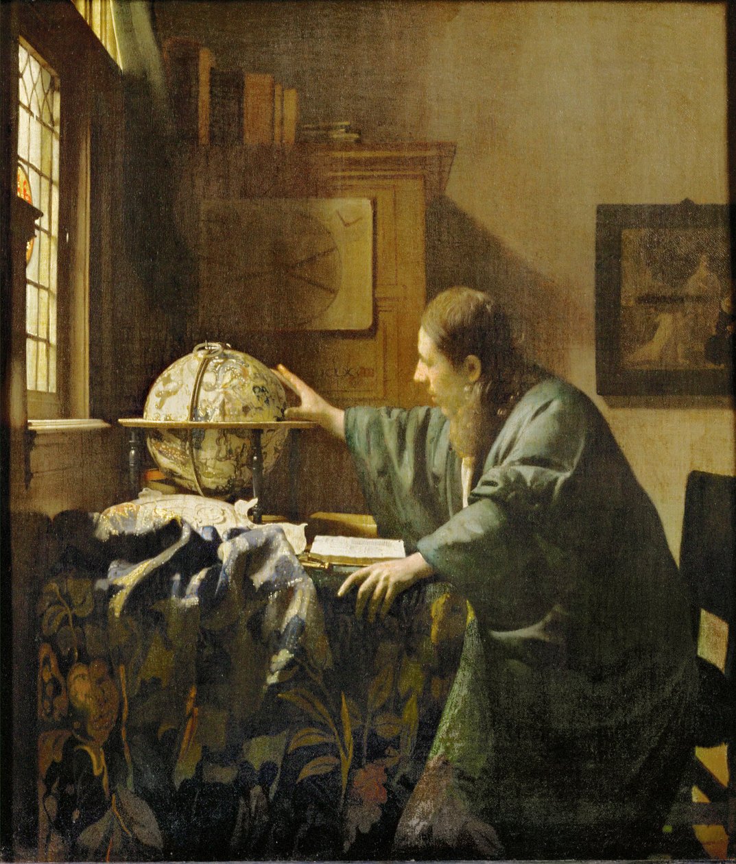 El Astrónomo ... de Jan (1632 75) Vermeer