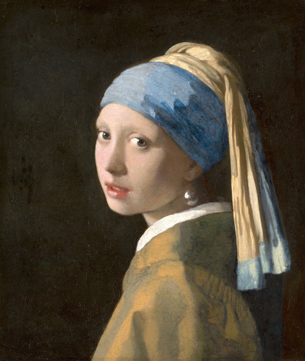 La joven de la perla, c.1665-6 de Johannes Vermeer