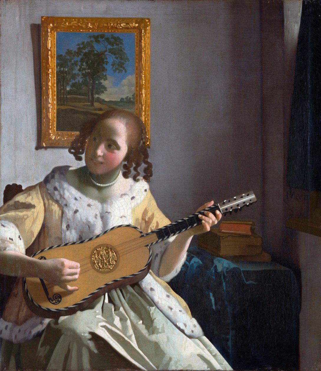 La guitarrista de Johannes Vermeer