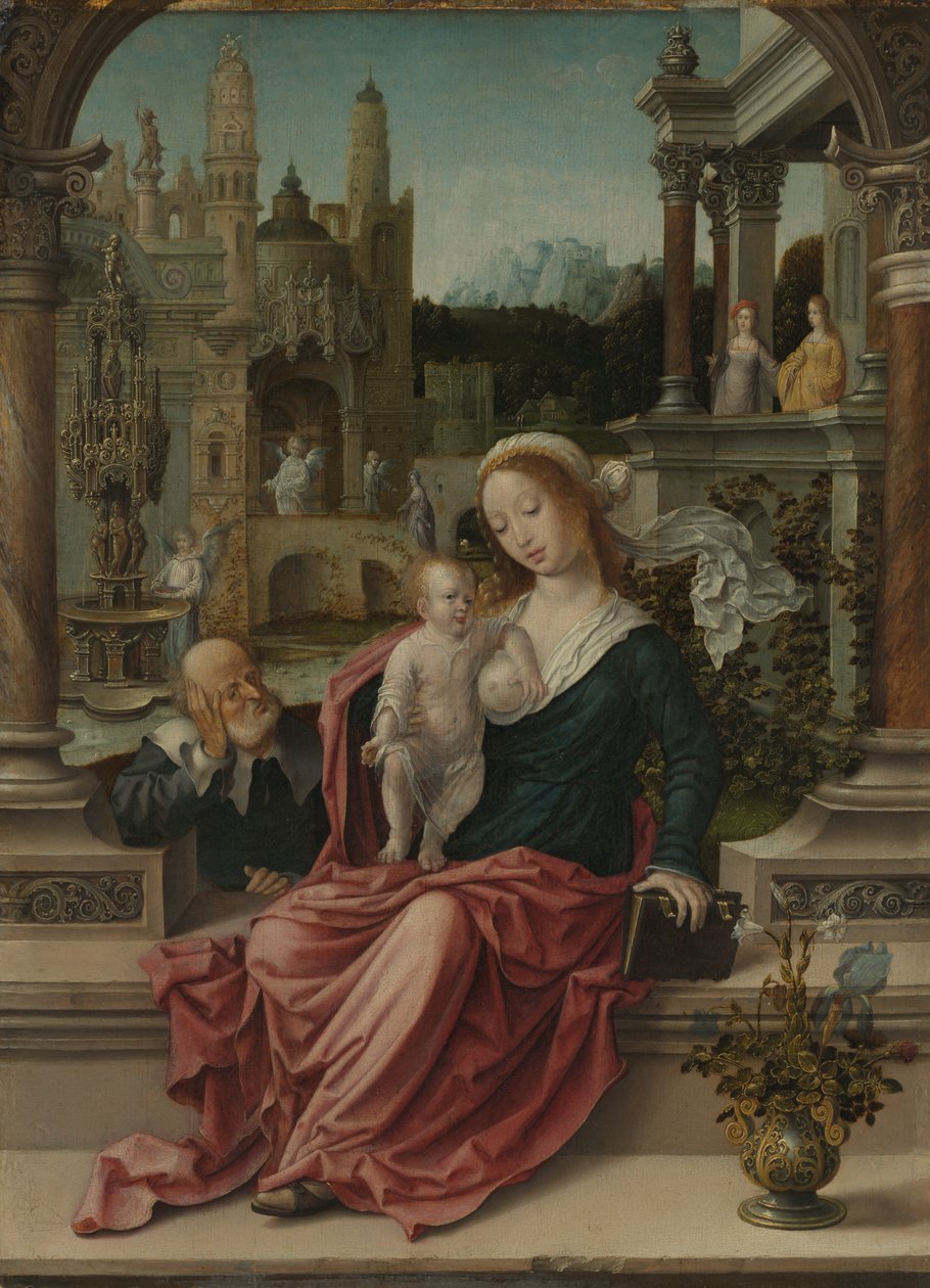 La Sagrada Familia, c.1507-8 de Jan (c.1472 c.1533) Gossaert