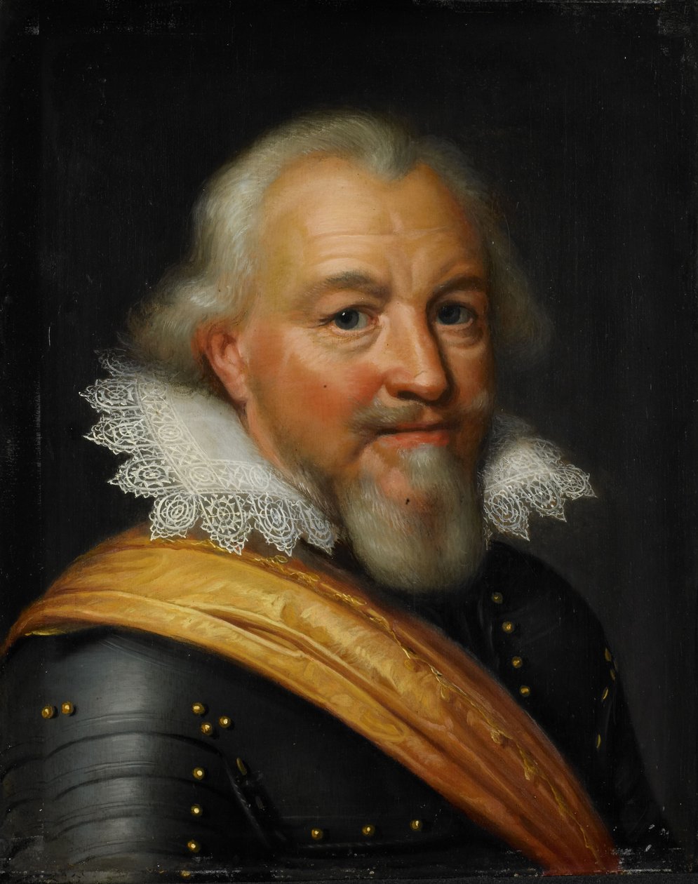 Retrato de Jan el Medio, c.1610-1620 (óleo sobre tabla) de Jan Anthonisz. van Ravesteyn
