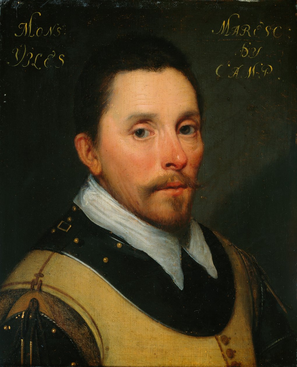 Retrato de Joost de Zoete, c.1609-1633 (óleo sobre tabla) de Jan Anthonisz. van Ravesteyn
