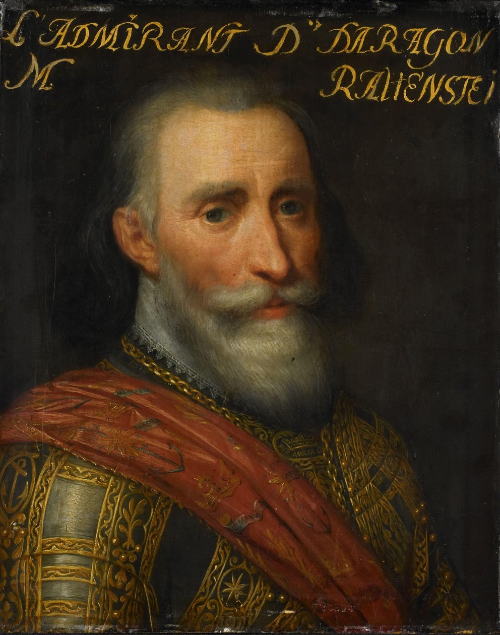 Retrato de Francisco Hurtado de Mendoza, Almirante de Aragón de Jan Antonisz van Ravesteyn (workshop of)