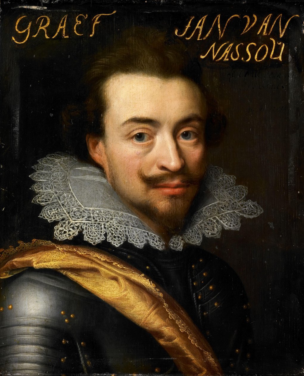 Retrato de Jan el Joven, Conde de Nassau-Siegen (Conde Juan VIII de Nassau-Siegen) de Jan Antonisz van Ravesteyn (workshop of)