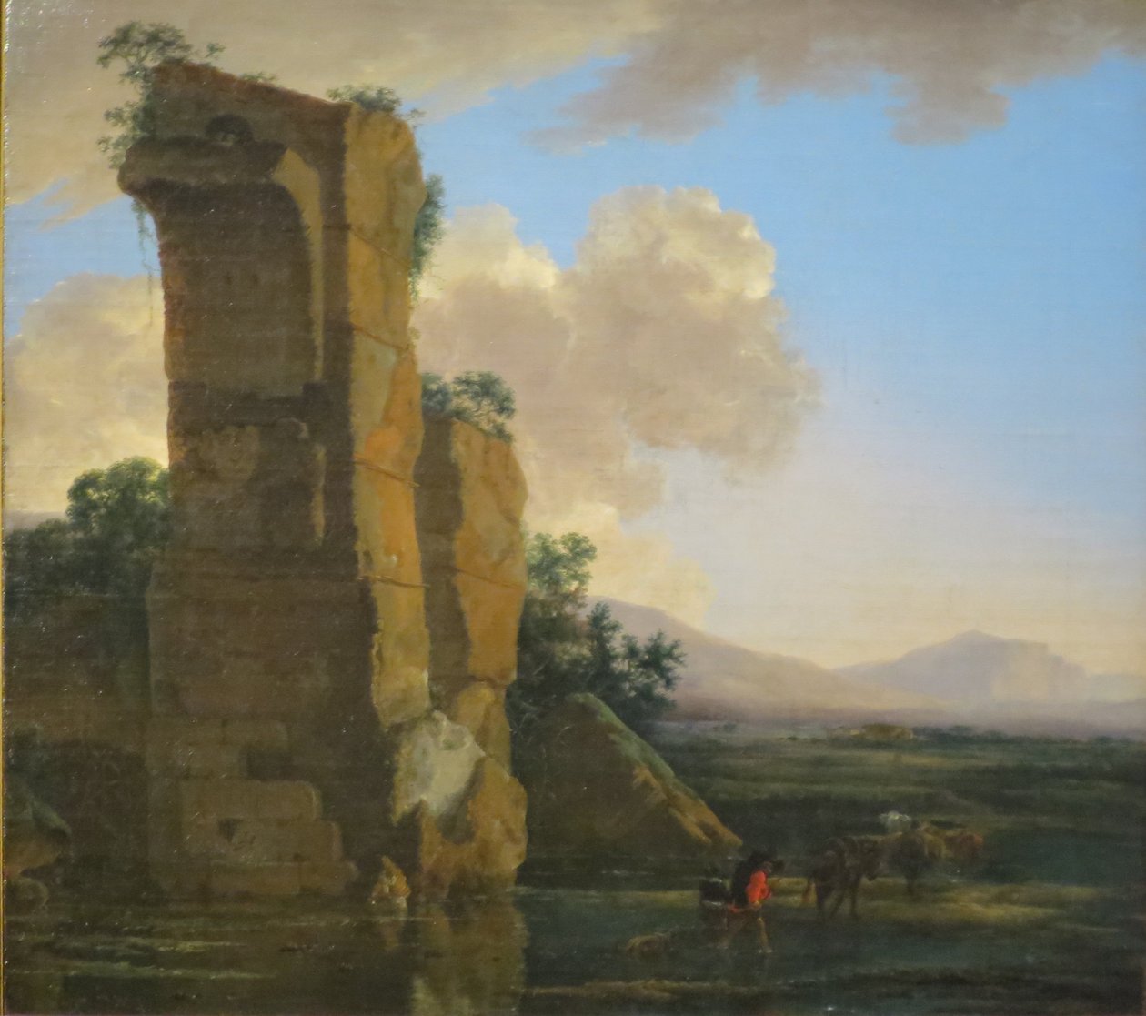 Paisaje italiano de Jan Asselijn