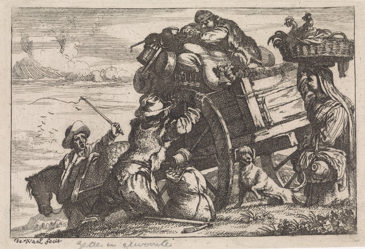 ellos chicos Escena de género diverso (título de la serie) de Jan Baptist de Wael