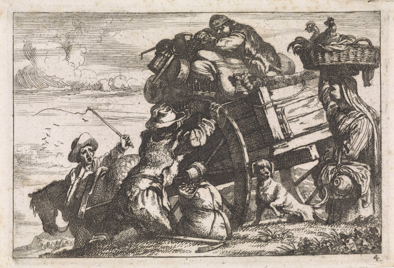 ellos chicos Escena de género diverso (título de la serie) de Jan Baptist de Wael