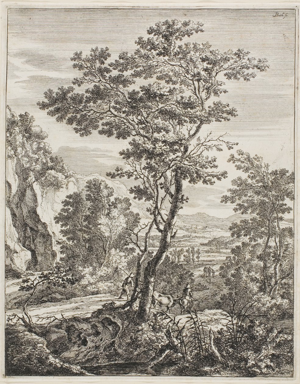 El gran árbol, de Paisajes italianos verticales de Jan Both
