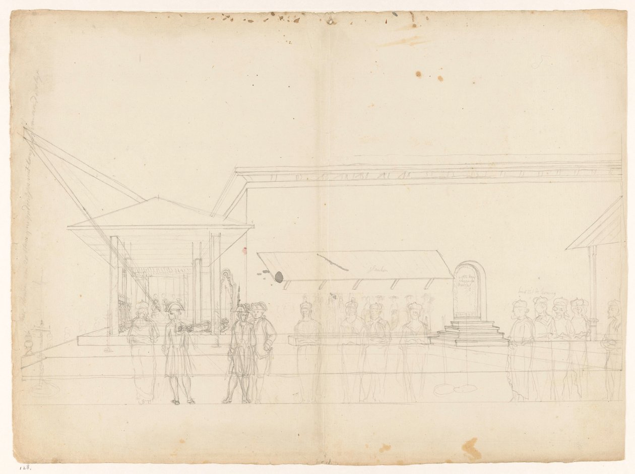 La embajada de VOC en Kandy de Jan Brandes