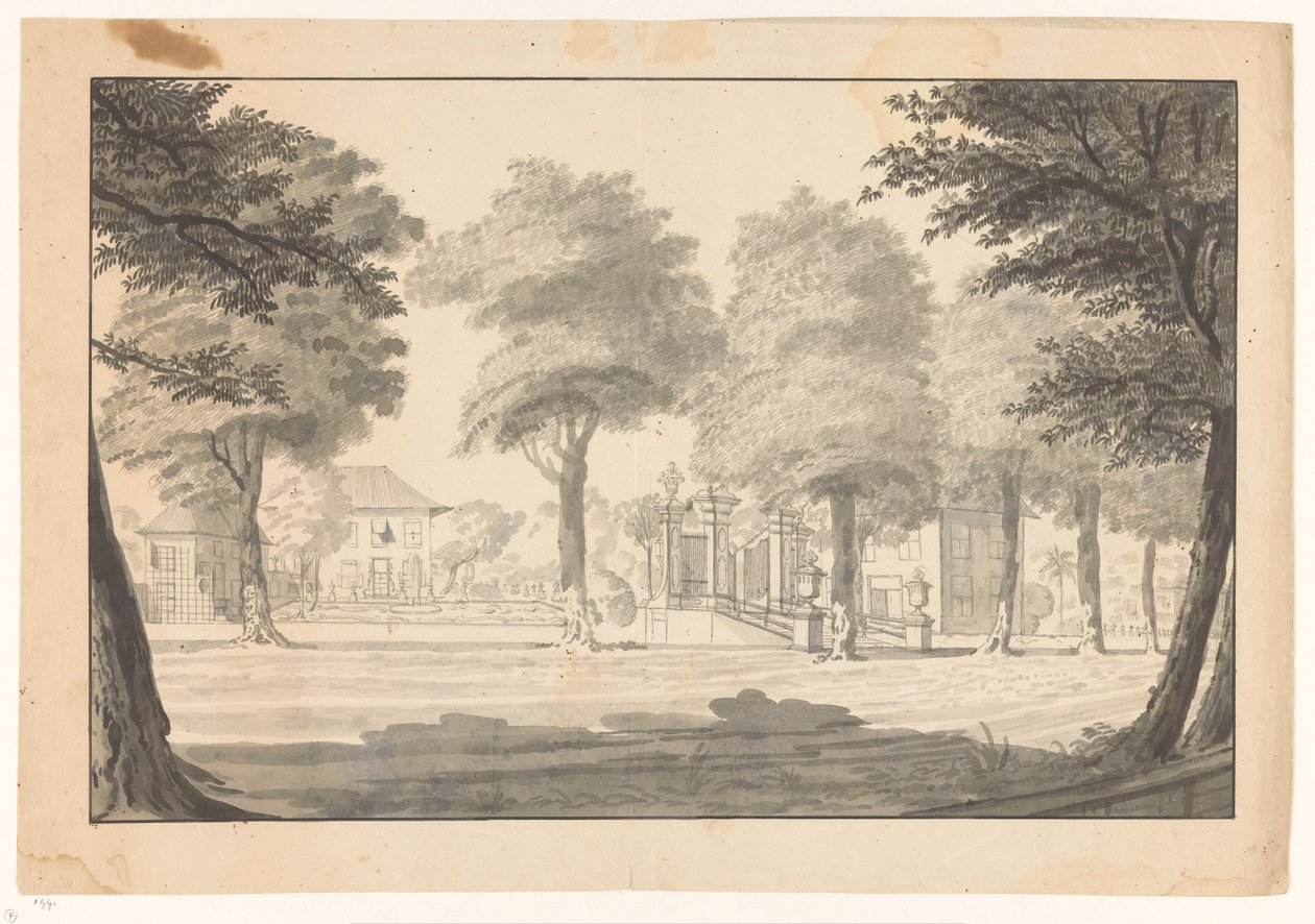 Casa en el camino a Rijswijk de Jan Brandes