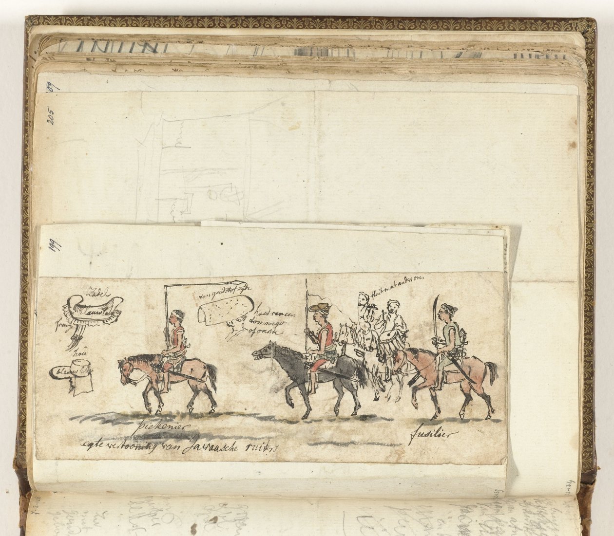 caballería javanesa de Jan Brandes