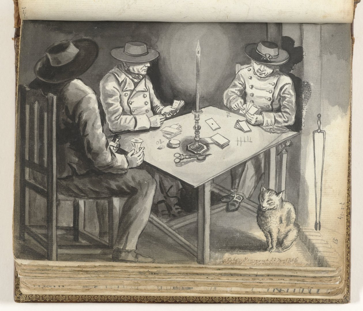 Tarde de cartas en Lochner de Jan Brandes