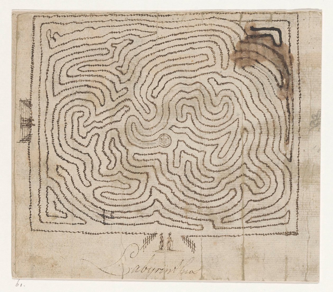 laberinto Labyrinthus (título sobre objeto) de Jan Brandes