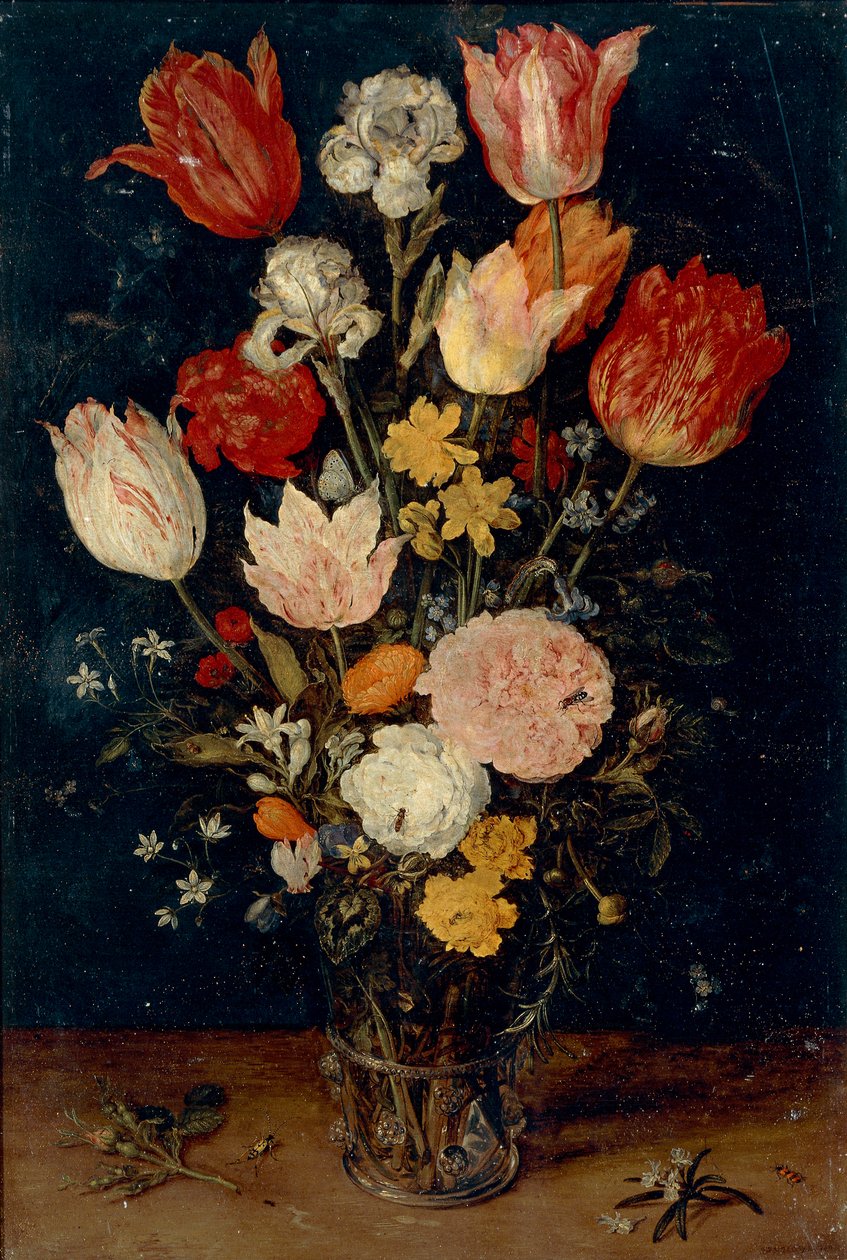 Un jarrón de flores de Jan Brueghel the Elder