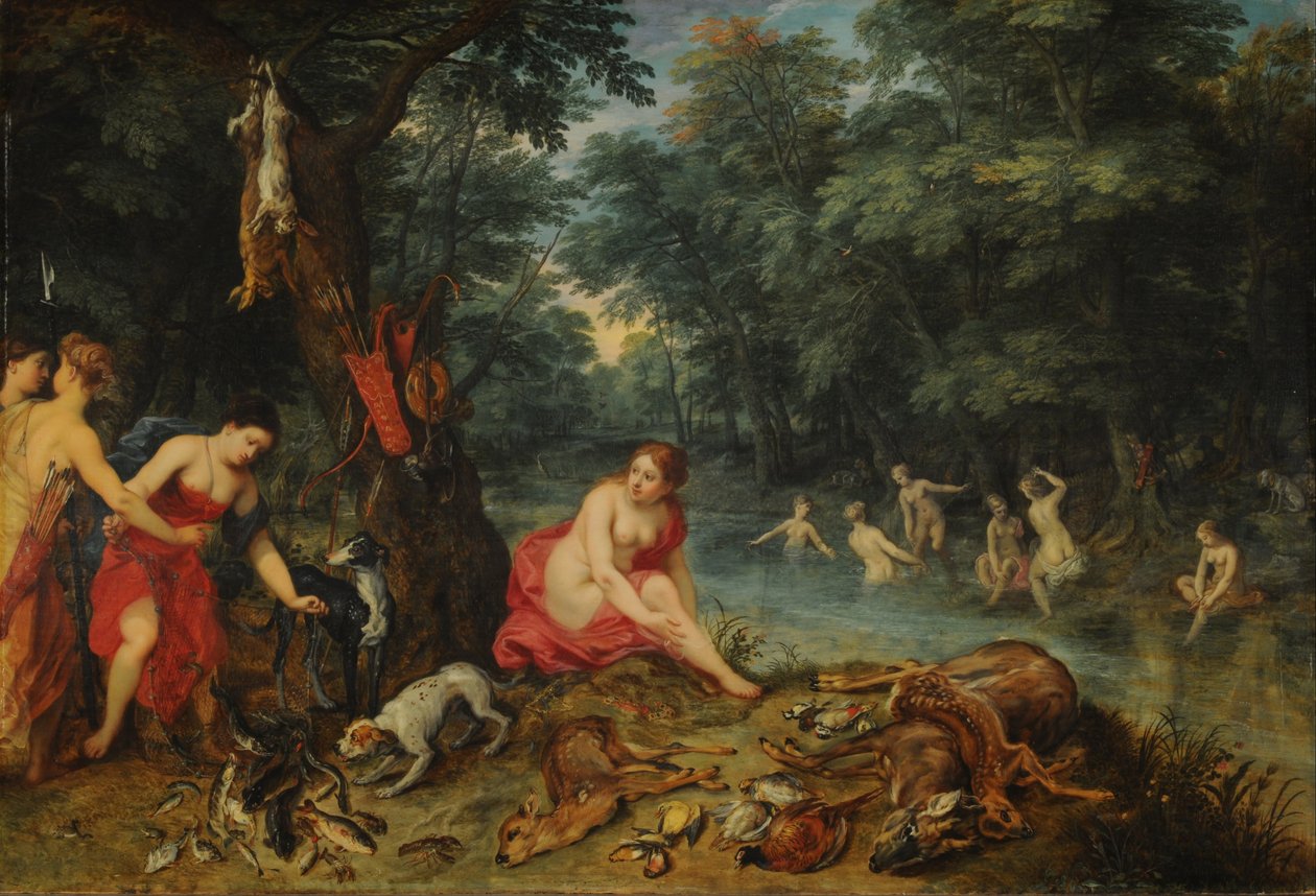 Baño de Ninfas de Jan Brueghel the Elder