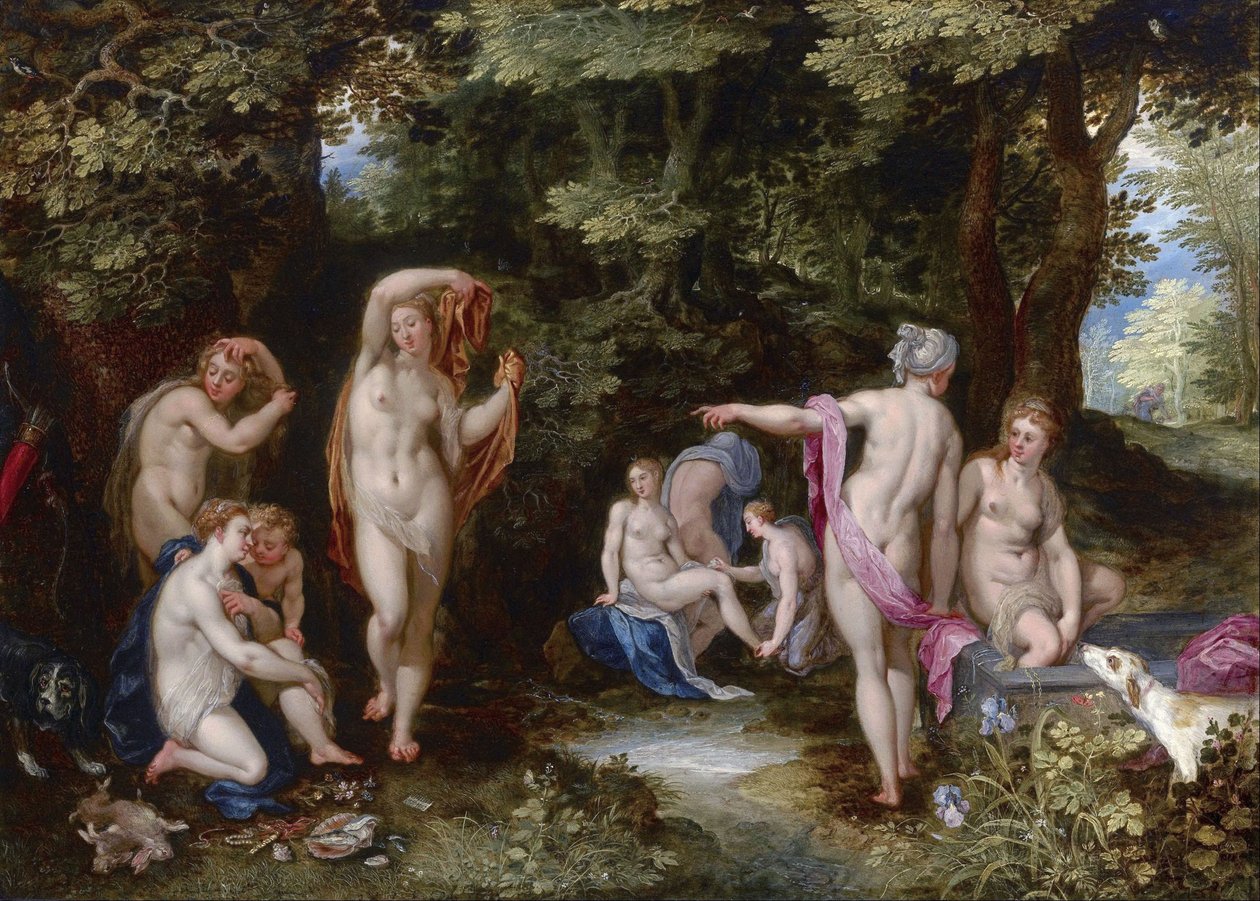 Diana y Acteón de Jan Brueghel the Elder