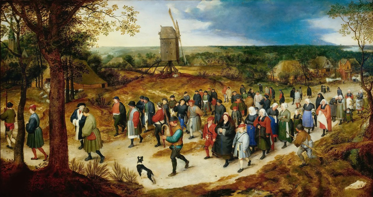 Le Cortège des Noces de Jan Brueghel the Elder