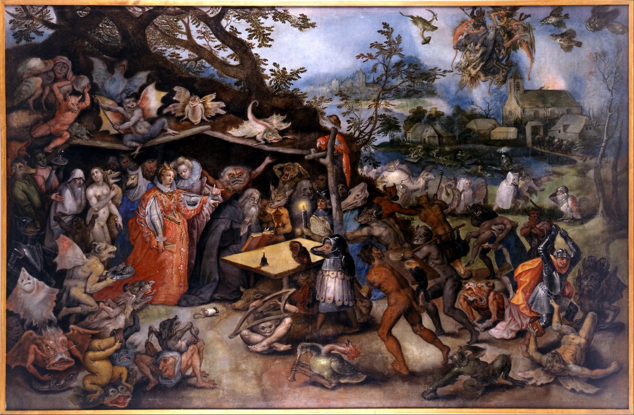 Tentaciones de San Antonio Abad de Jan Brueghel the Elder