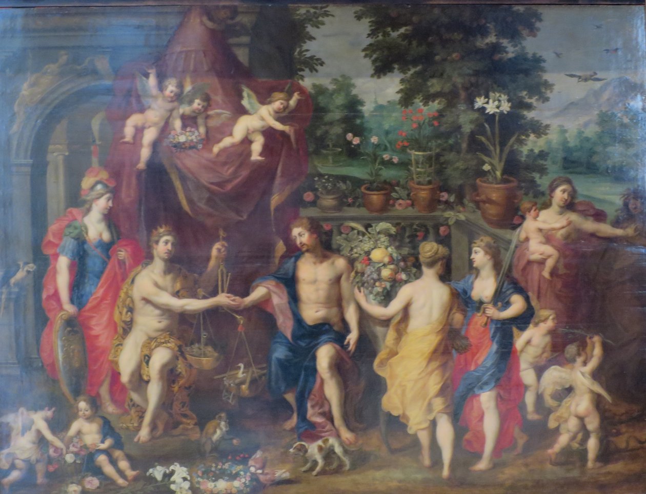 Alegoría de la vida virtuosa de Jan Brueghel the Younger
