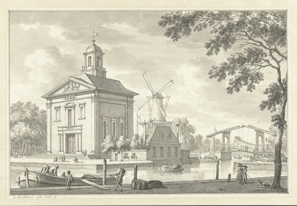 La iglesia inglesa en Rotterdam de Jan Bulthuis