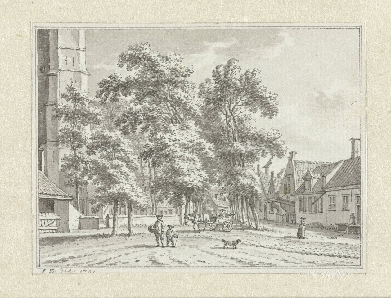 Cara en Serooskerke de Jan Bulthuis