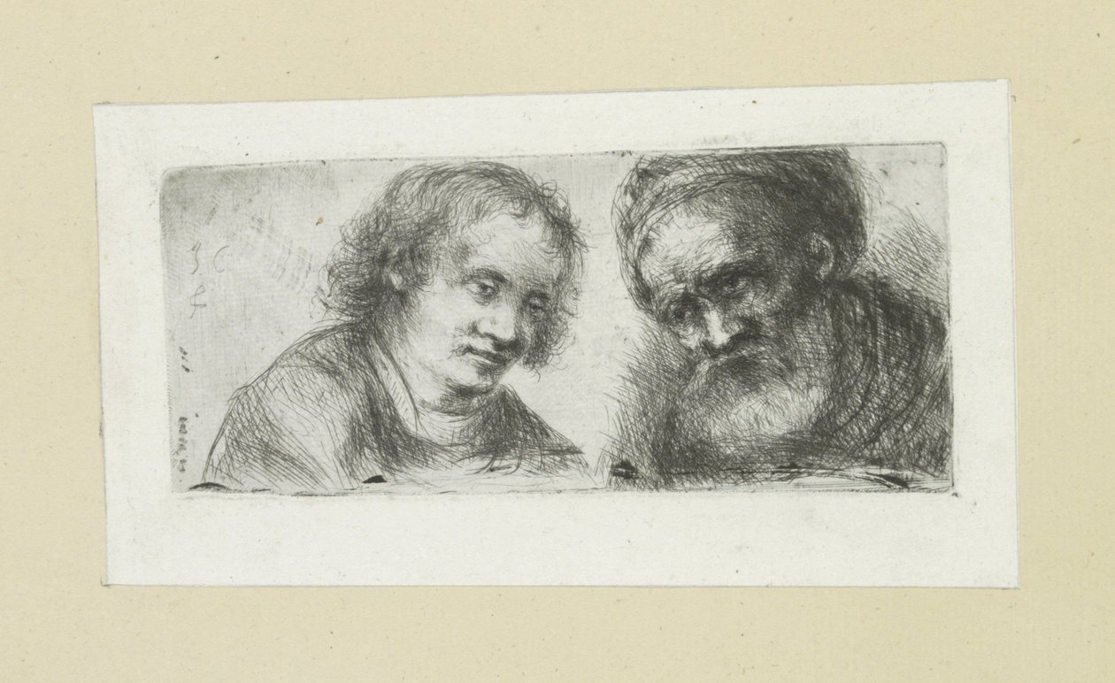 jong en oude hombre The Compleat Work of Etchings de John Chalon / Oeuvre Complette des Eaux Fortes par Jean Chalon (título de la serie) de Jan Chalon