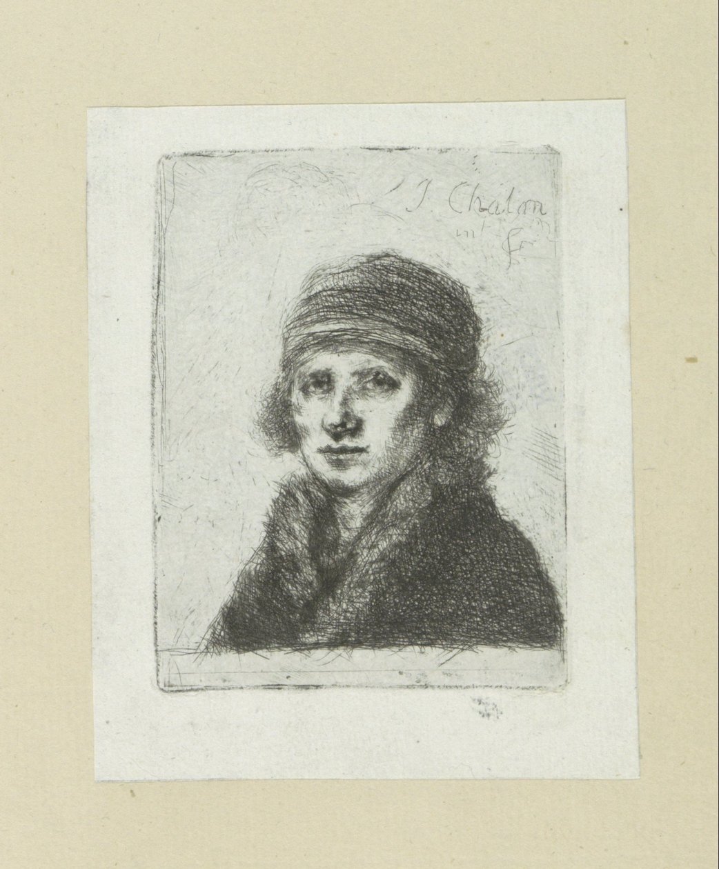 jonge hombre pone bontkraag The Compleat Work of Etchings de John Chalon / Oeuvre Complette des Eaux Fortes par Jean Chalon (título de la serie) de Jan Chalon