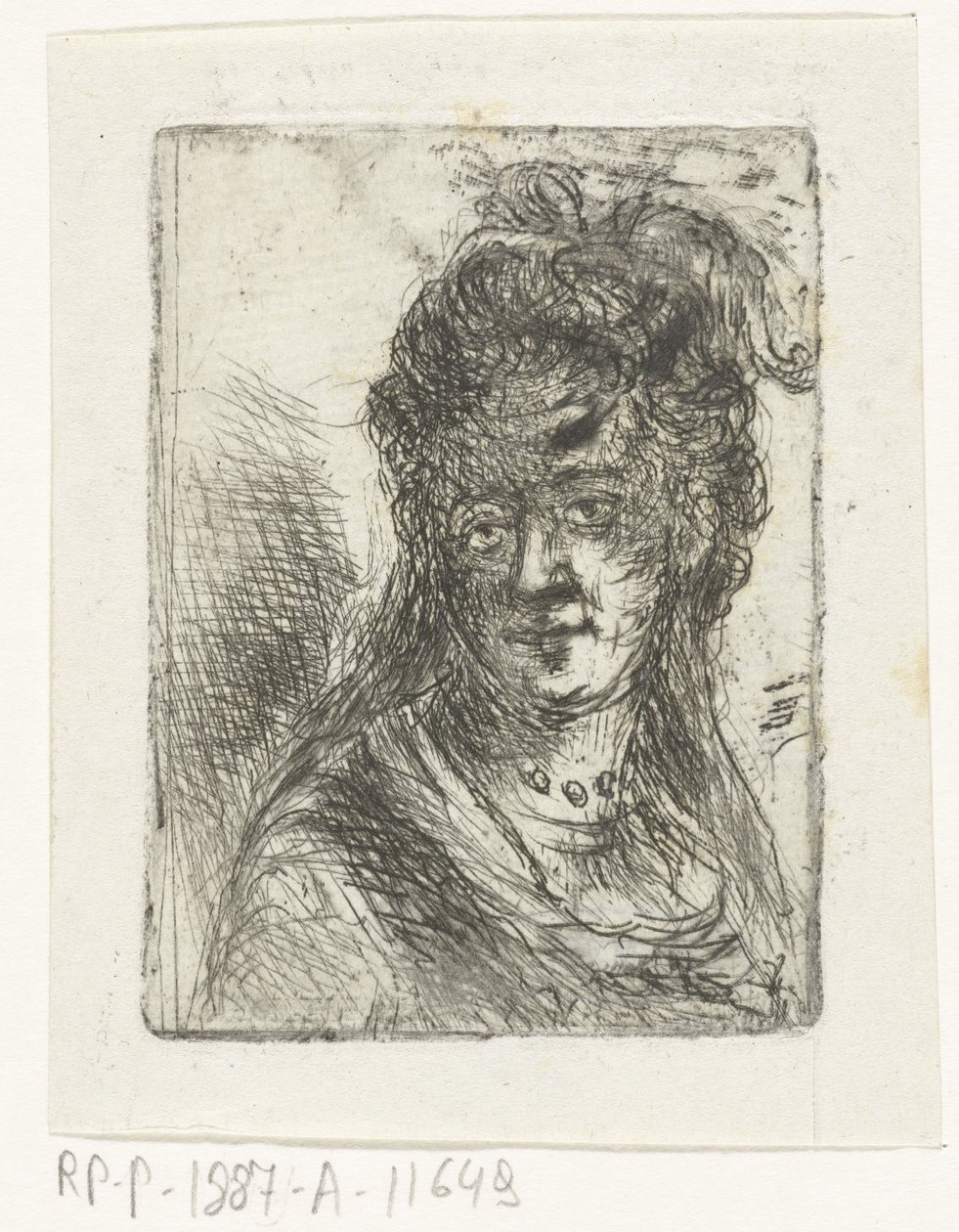 Mujer joven de Jan Chalon