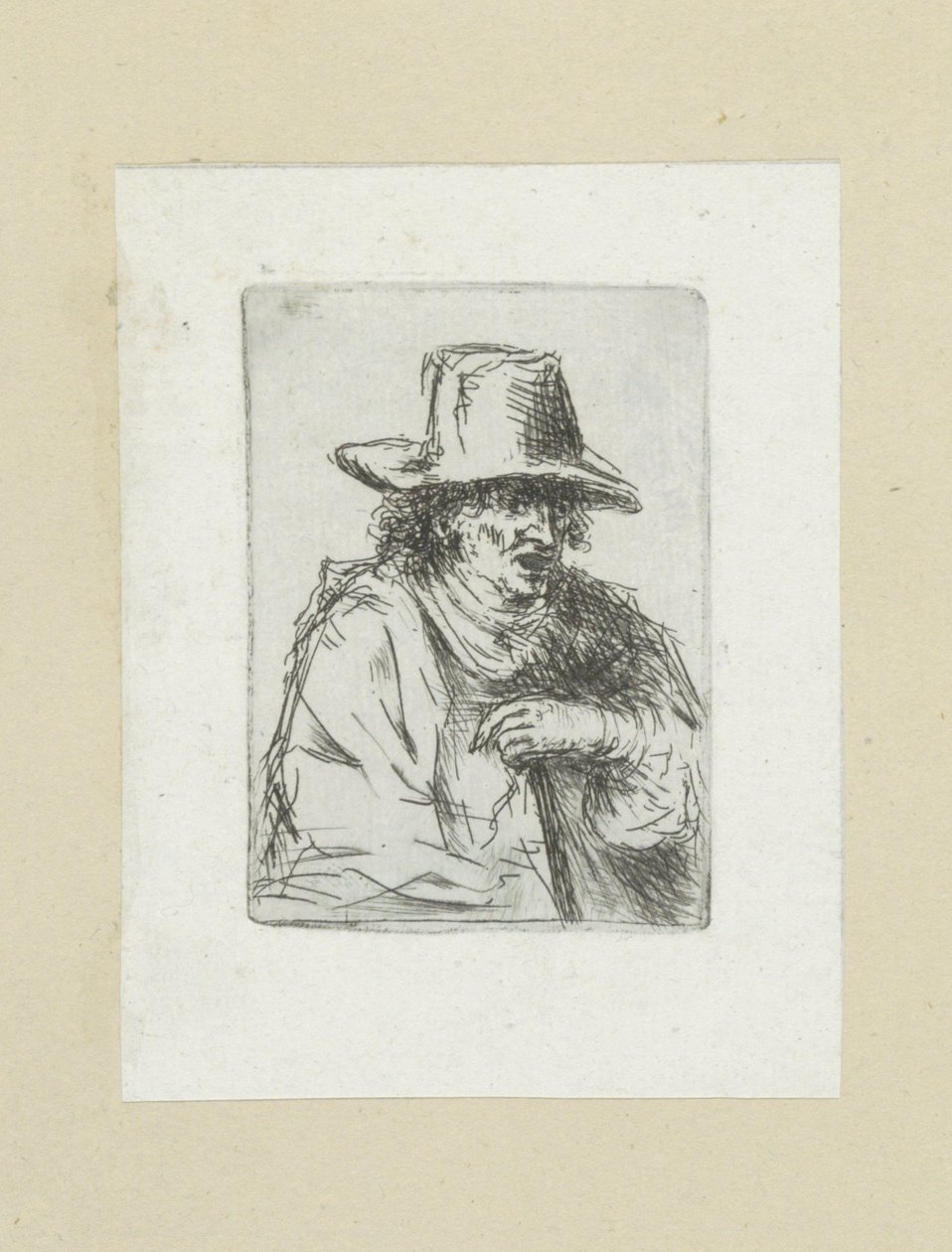 El hombre pone hoge hoed en stok The Compleat Work of Etchings de John Chalon / Oeuvre Complette des Eaux Fortes par Jean Chalon (título de la serie) de Jan Chalon