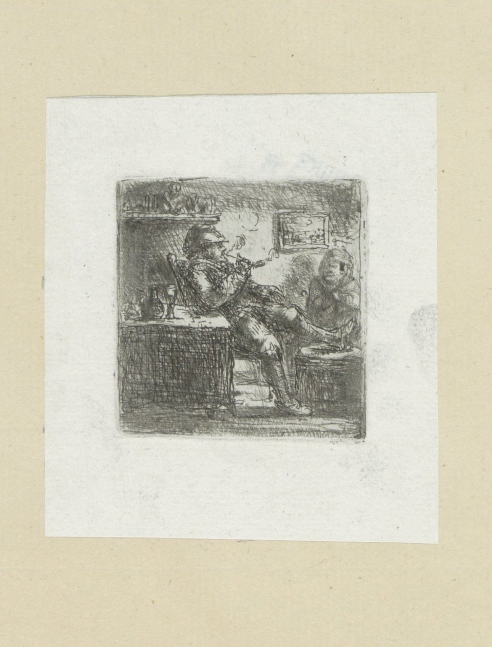 El hombre pone pijp The Compleat Work of Etchings de John Chalon / Oeuvre Complette des Eaux Fortes par Jean Chalon (título de la serie) de Jan Chalon