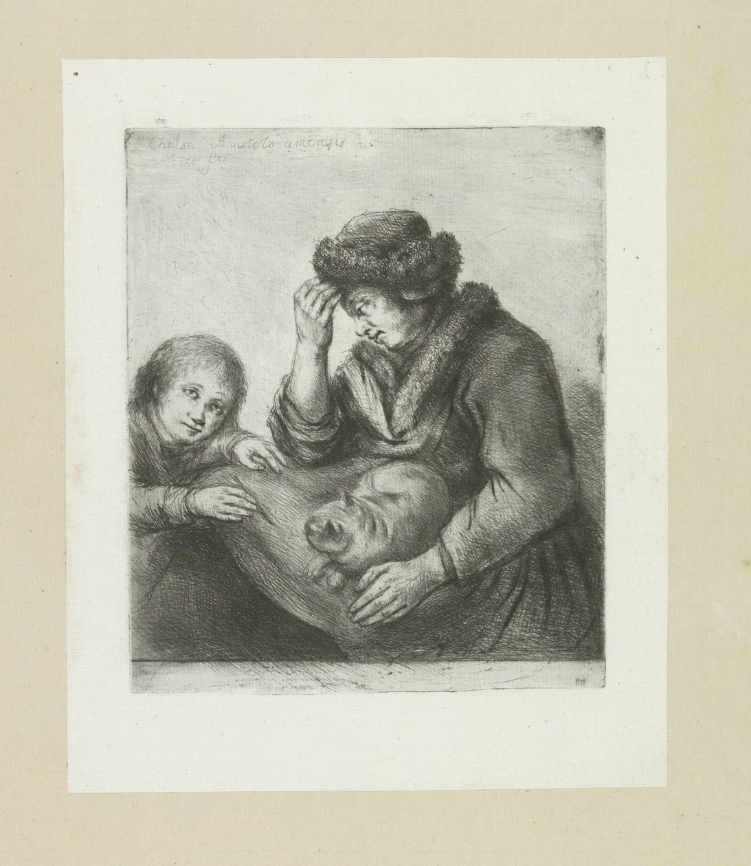 Moeder convierte amable en kat The Compleat Work of Etchings de John Chalon / Oeuvre Complette des Eaux Fortes par Jean Chalon (título de la serie) de Jan Chalon