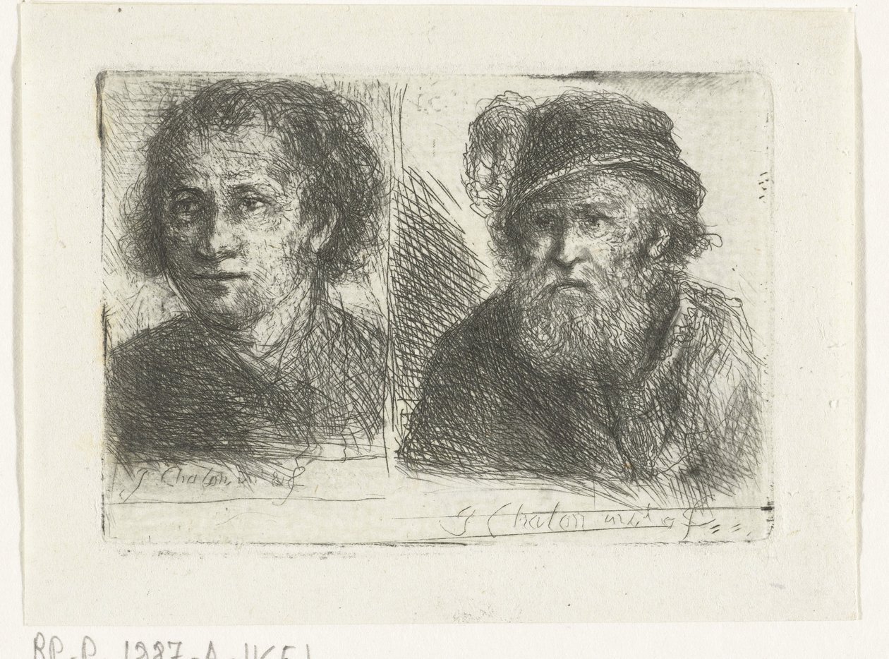 Dos hombres de Jan Chalon