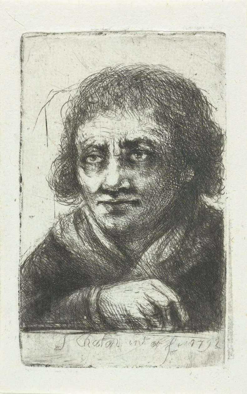 Hombre adulto, su mano derecha visible de Jan Chalon