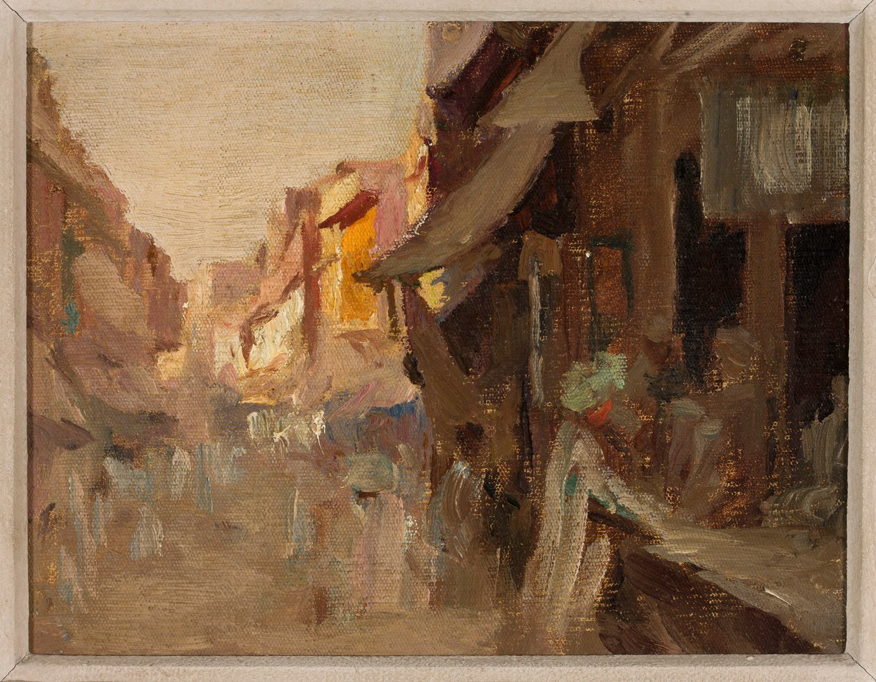Agra: un mercadillo nocturno en la calle. De mi viaje a la India de Jan Ciągliński