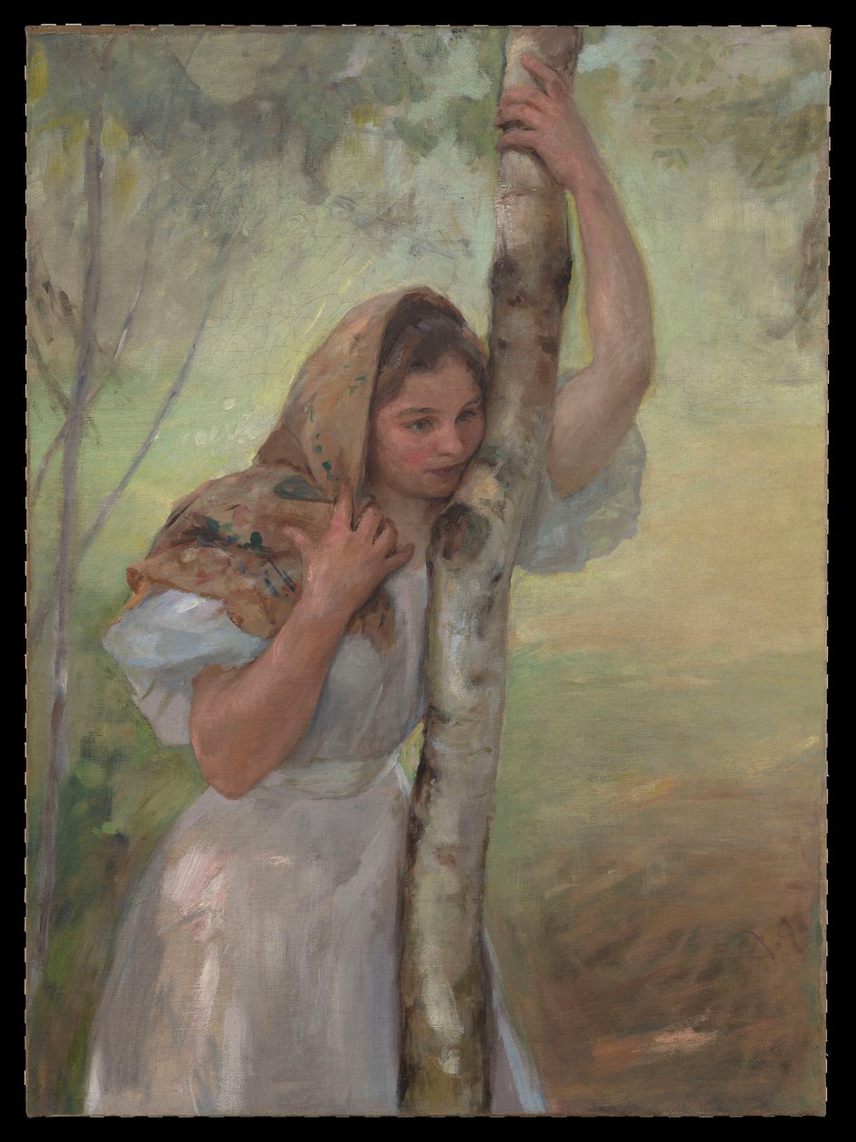 Pequeño abedul de Jan Ciągliński