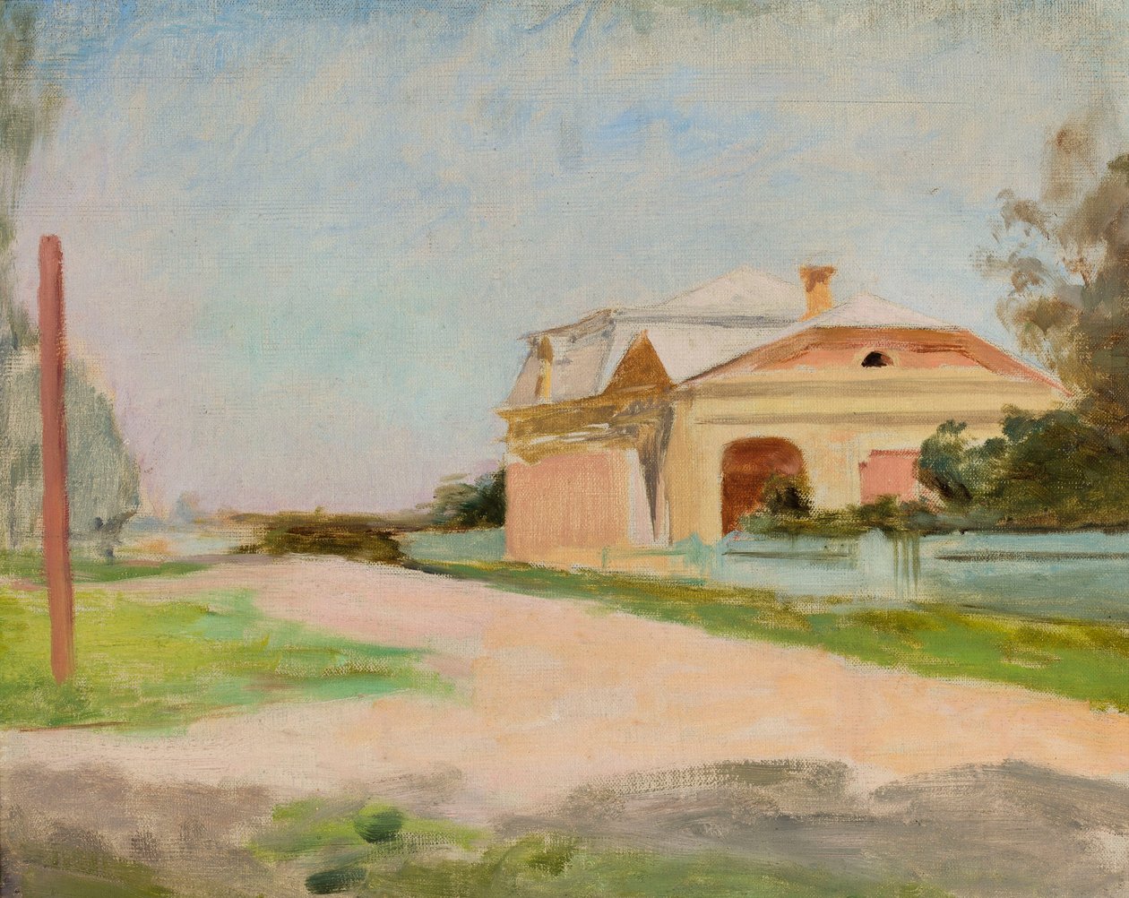 Fachada de la mansión de Talashkino de Jan Ciągliński