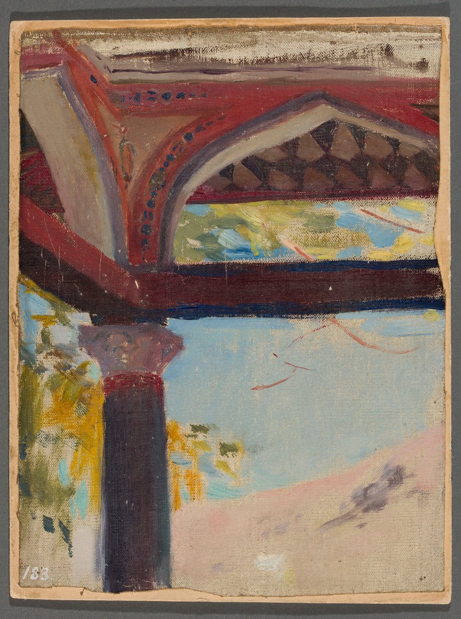 Fragmento de la glorieta de María Potocka en Bakchisaray. De un viaje a Crimea de Jan Ciągliński