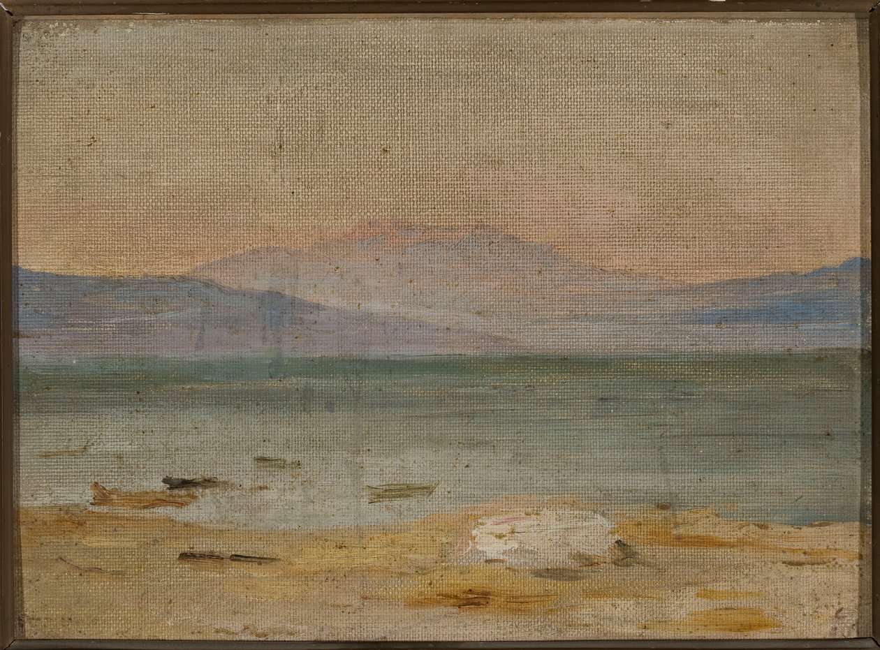 El lago de Tiberíades. De un viaje a Palestina de Jan Ciągliński