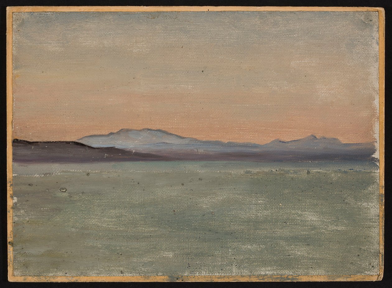 Lago de Tiberíades. De un viaje a Palestina de Jan Ciągliński