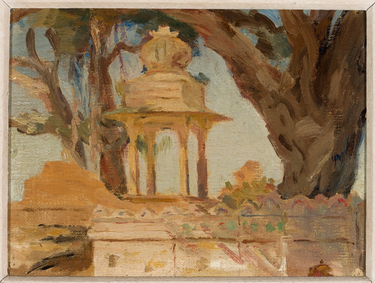 Santuario indio de Hiesa en Udaipur. De un viaje a la India de Jan Ciągliński