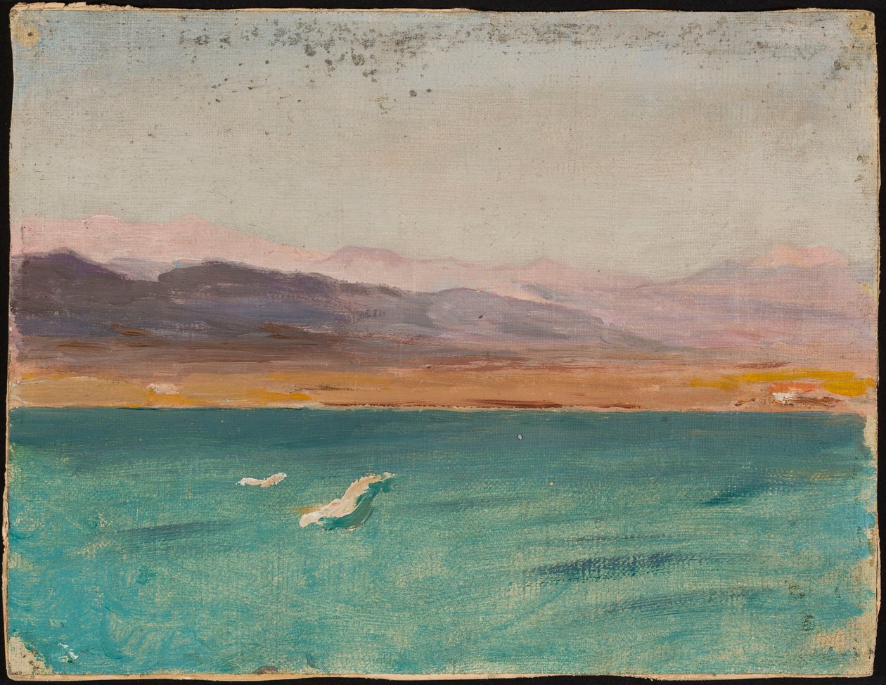 Paisaje marino. De un viaje a Palestina de Jan Ciągliński