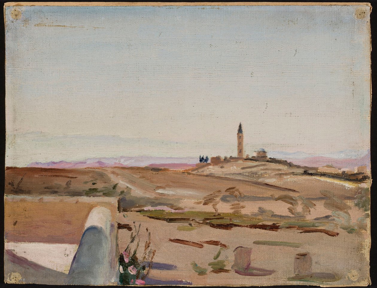 En las afueras de la ciudad y el desierto. De un viaje a Palestina de Jan Ciągliński