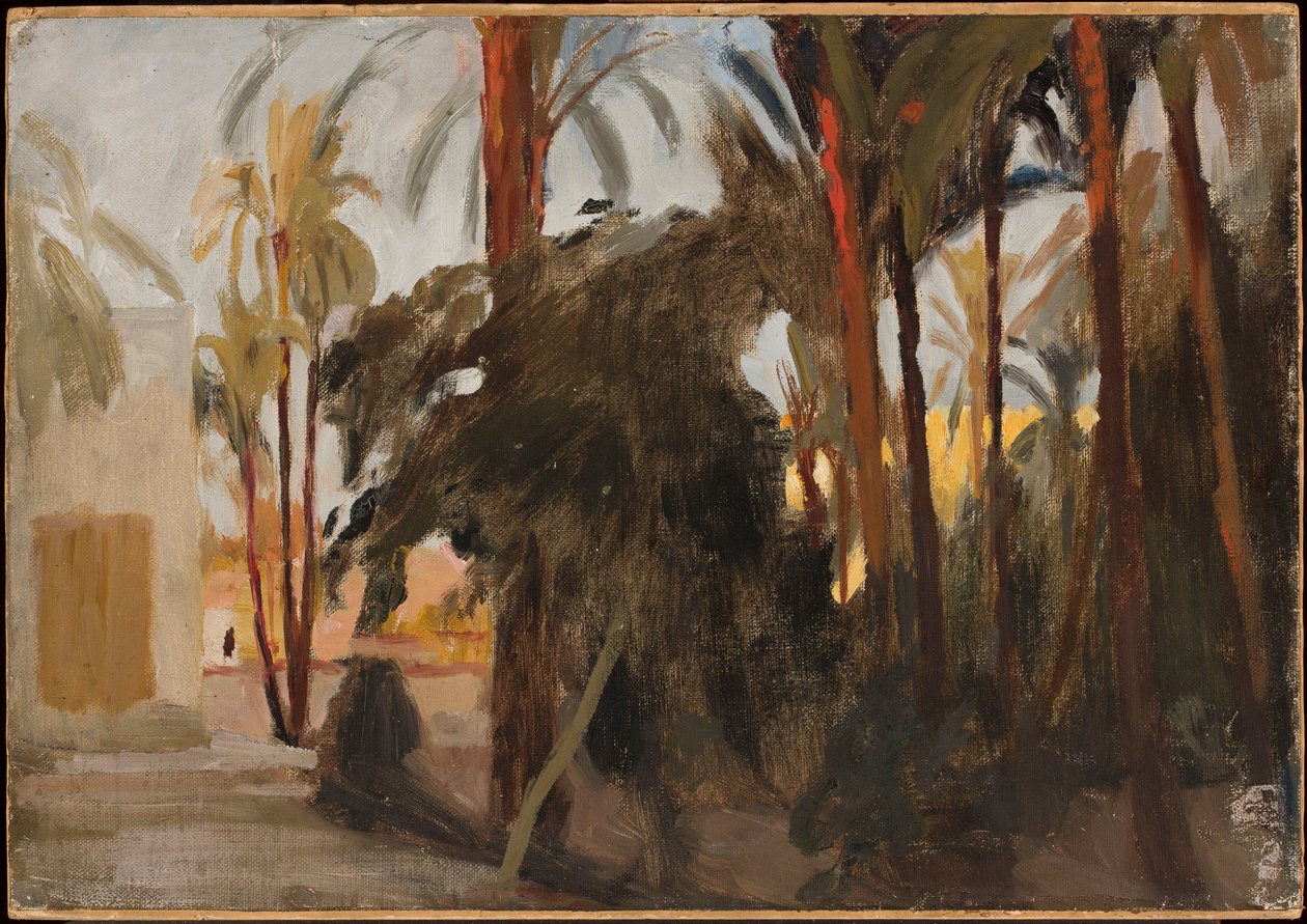 El jardín - Desnudo del desierto. De un viaje a Egipto de Jan Ciągliński