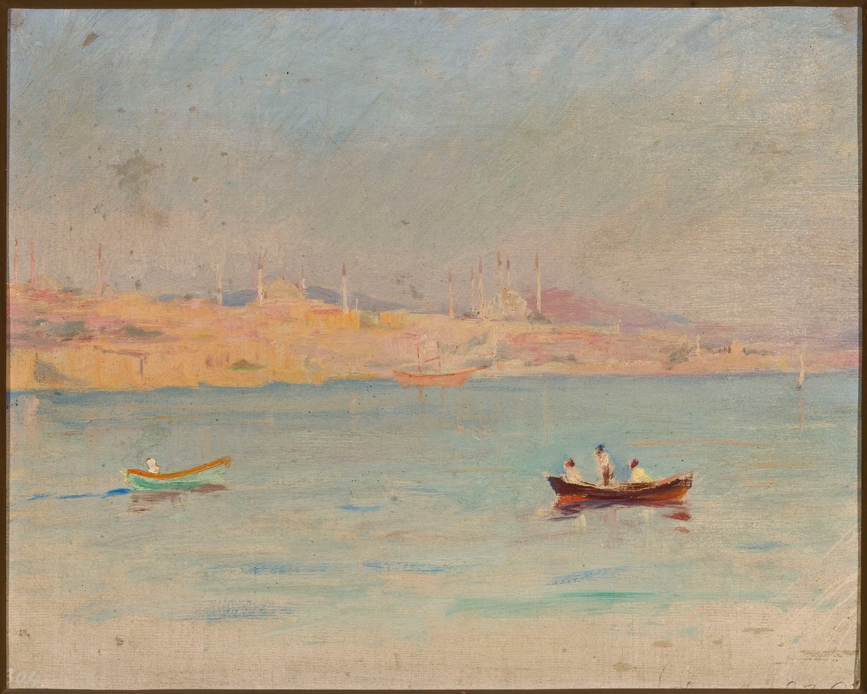 Paisaje marino. De un viaje a Constantinopla de Jan Ciągliński